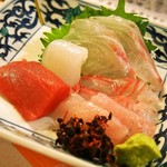 英ちゃん冨久鮓 - おまかせ造り盛り合わせ