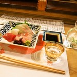 英ちゃん冨久鮓 - おまかせ造り盛り合わせ