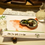 英ちゃん冨久鮓 - 付き出し