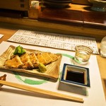 英ちゃん冨久鮓 - 穴子白焼わさび