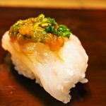 英ちゃん冨久鮓 - アコウ チリ酢