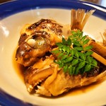 英ちゃん冨久鮓 - 鯛 アラ煮