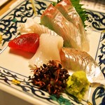 英ちゃん冨久鮓 - おまかせお造り盛り合わせ