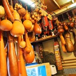 英ちゃん冨久鮓 - 2代目が趣味で収集したという瓢箪