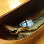 酒讃家 - 岩魚の骨酒