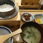 土佐わら焼き 龍神丸 - 御飯はこんな感じ