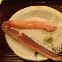 祇園 末友 - 2016　蟹刺身　足１本