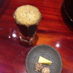 草喰 なかひがし - 2016年11月　コーヒーとチーズ、小菓子