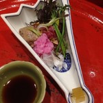 草喰 なかひがし - 2016年11月　鯉のあらい