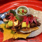 草喰 なかひがし - 2016年11月　先付け八寸