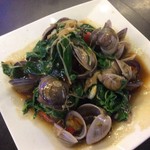 鮮定味生猛海鮮 - はまぐりの炒め物