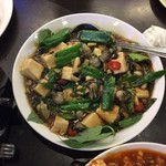 鮮定味生猛海鮮 - 牡蠣の豆鼓炒め