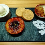 京都祇園あのん - お菓子は、お店一番人気の『あんぽーね』と『あんたると』を選択～!! バニラアイス付～♪( ^o^)ﾉ