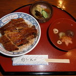 Maruichi - うな丼並1,300円(肝吸・お新香付)