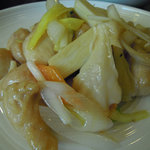 中華菜香房・延 - 鶏ササミと旬野菜の炒め物