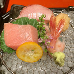 お造り 天然ぶり 真鯛 まぐろ