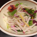 料理旅館 金沢茶屋 - 加賀野菜のサラダ