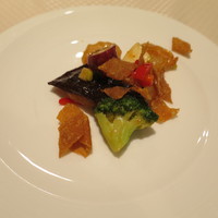 崎陽軒本店 嘉宮 - 旬彩コース④春野菜とカレイ、真イカのソテー