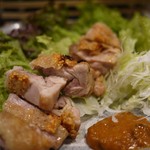 ひとひら - 大山地鶏ですわ。毎日食べたい(;´Д｀)ﾊｧﾊｧ