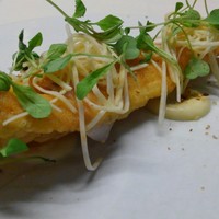 TACUBO - 穴子のフリット 根セロリのピューレ