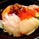 魚河岸 宮武 - 海鮮ちらし