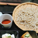 蕎麦屋 侍 - 侍蕎麦(プチ大盛り)