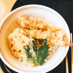 あまぎり庵 - 日替わりの天丼