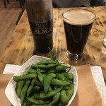 J Ramen & Sushi - ビールと枝豆