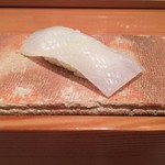 鮨 おさむ - やりいか　塩で