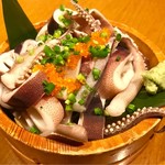Uotami - 国産真イカのゆで刺し 498円