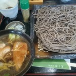 十割そば ゆう賀 - 鴨せいろ(1280円)