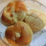 木輪 - メロンパン、クリームパン、餡パン