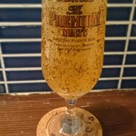 和牛＆Seafood　Micio（ミーチョ） - 2017/1  プレミアムモルツ生ビール￥500(税込)