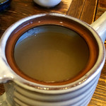 出雲そばと炭火焼き 八雲 - そば湯 白濁してます。