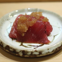 鮨 しゅん輔 阿佐ヶ谷 - 鰹　おろし玉葱で