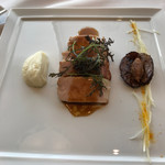 レストランMINAMI - 豚肉二種のロースト。