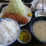 かつ亭 - ロースカツ定食1,230円