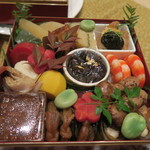 青華こばやし - 29年1月　お節　3段目