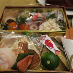 青華こばやし - 29年1月　お節　1段目