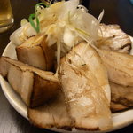 煮干しらーめん青樹 - おつまみチャーシュー