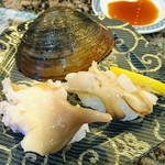 海鮮 - ほっき貝（500円）