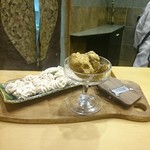 初音鮨 - 白子と白トリュフ