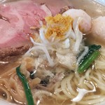 ボニートスープヌードルライク - 鰹のめで鯛塩らぁめん（2017年お正月限定）