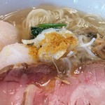 ボニートスープヌードルライク - 鰹のめで鯛塩らぁめん（2017年お正月限定）