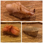 鮨 鈴木 - 水松貝、赤貝、平貝