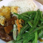 NEW DAY Restaurant - 1日目の内容。ご飯は少な目で頼んでよかった