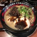 元祖博多 中洲屋台ラーメン 一竜 - 黒ラーメン