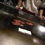 Karen Teppanyaki - 青唐辛子が肉1枚につき1本乗りました♡