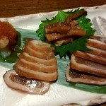 美・食・同・源 天空の月 - 烏賊の沖付け