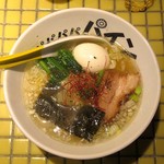 パイナップルラーメン屋さん　パパパパパイン - パイナップル塩ラーメン＋味付玉子